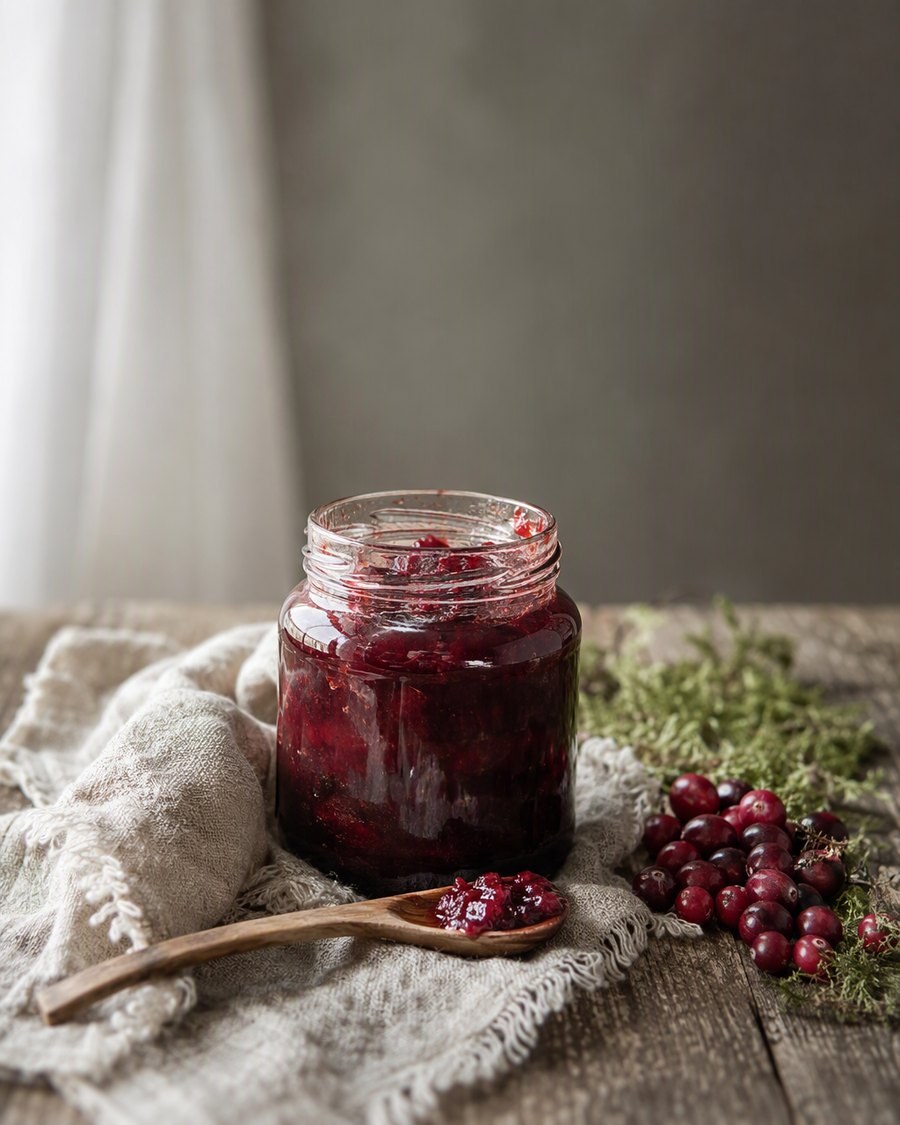 Mermelada de cranberries